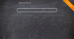 Desktop Screenshot of luganobasket.ch
