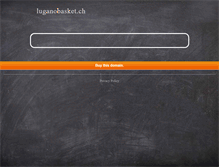 Tablet Screenshot of luganobasket.ch